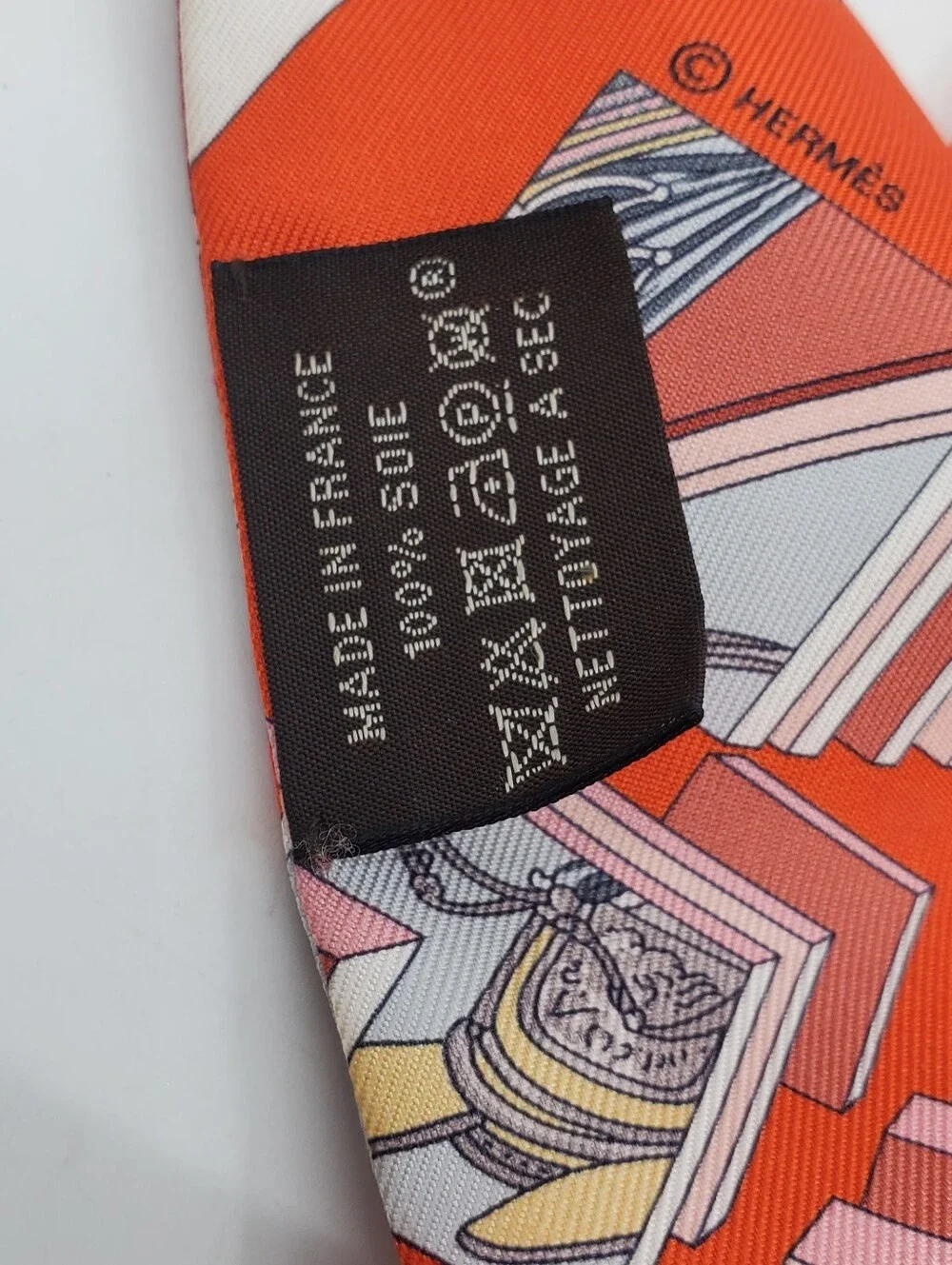 Hermes Spring Twilly Scarf - Picture 9 of 10